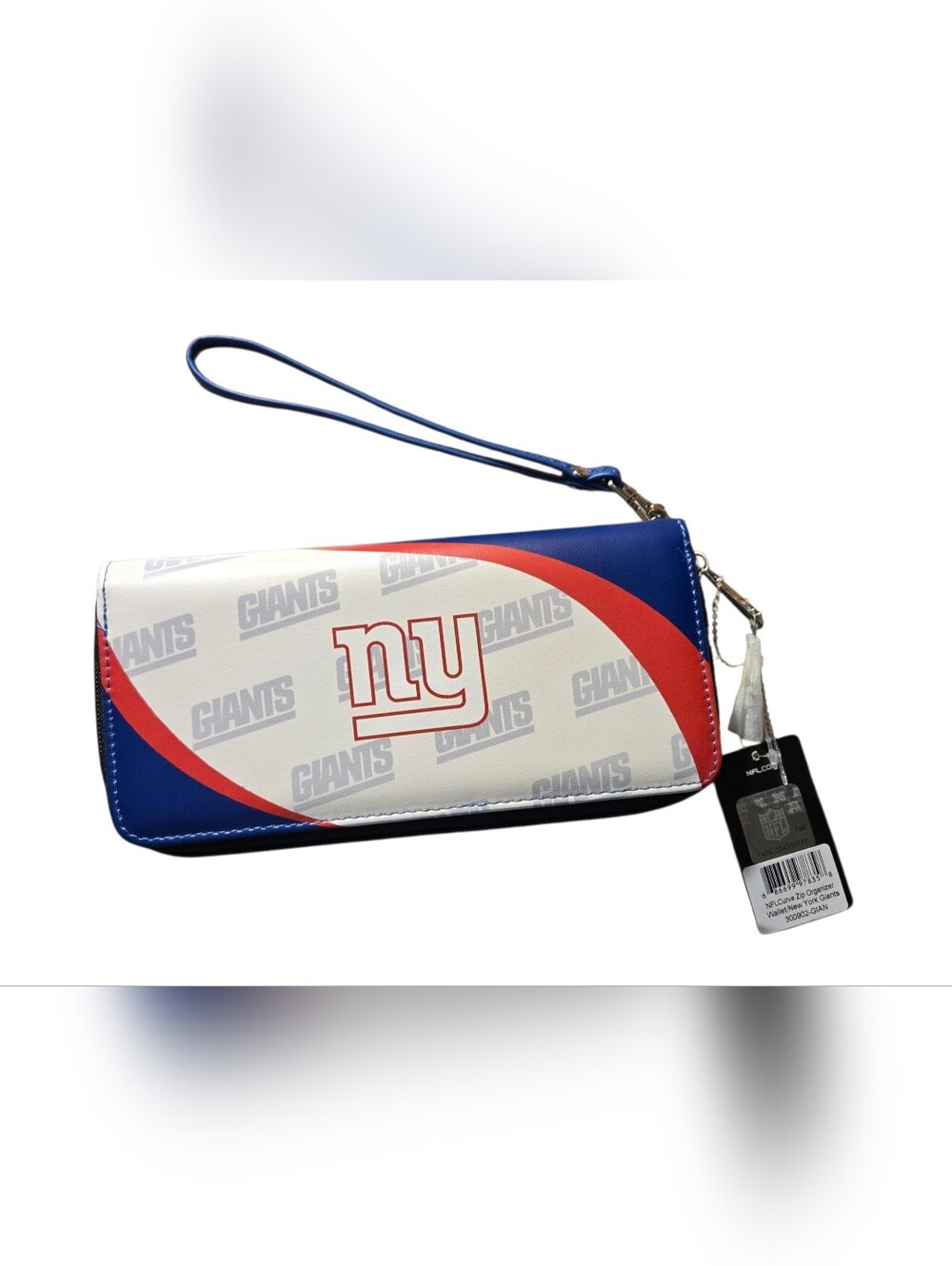 New York Giants Women's Zip Arpund Wallet Wristlet New With Tags
